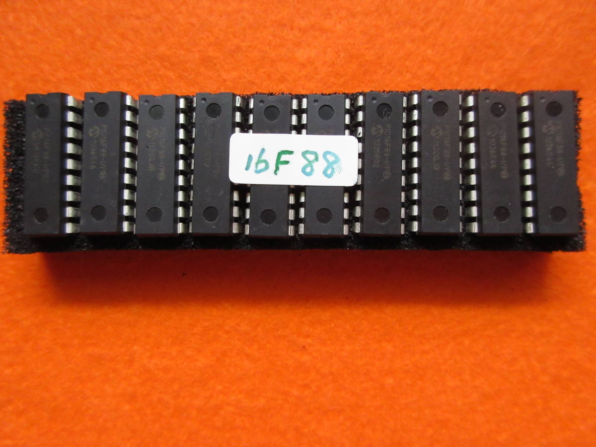Microchip PIC 16F88-I/P 18ピンDIPパッケージ 10個(CPU)|売買されたオークション情報、yahooの商品情報を ...