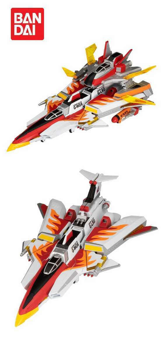 中国バンダイ ウルトラマンメビウス メカニック 飛行機 GUYSガン