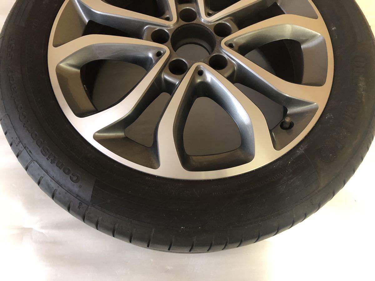ベンツ W205 Cクラス 純正17インチ×7J 5穴 アルミ ホイール 1本のみ