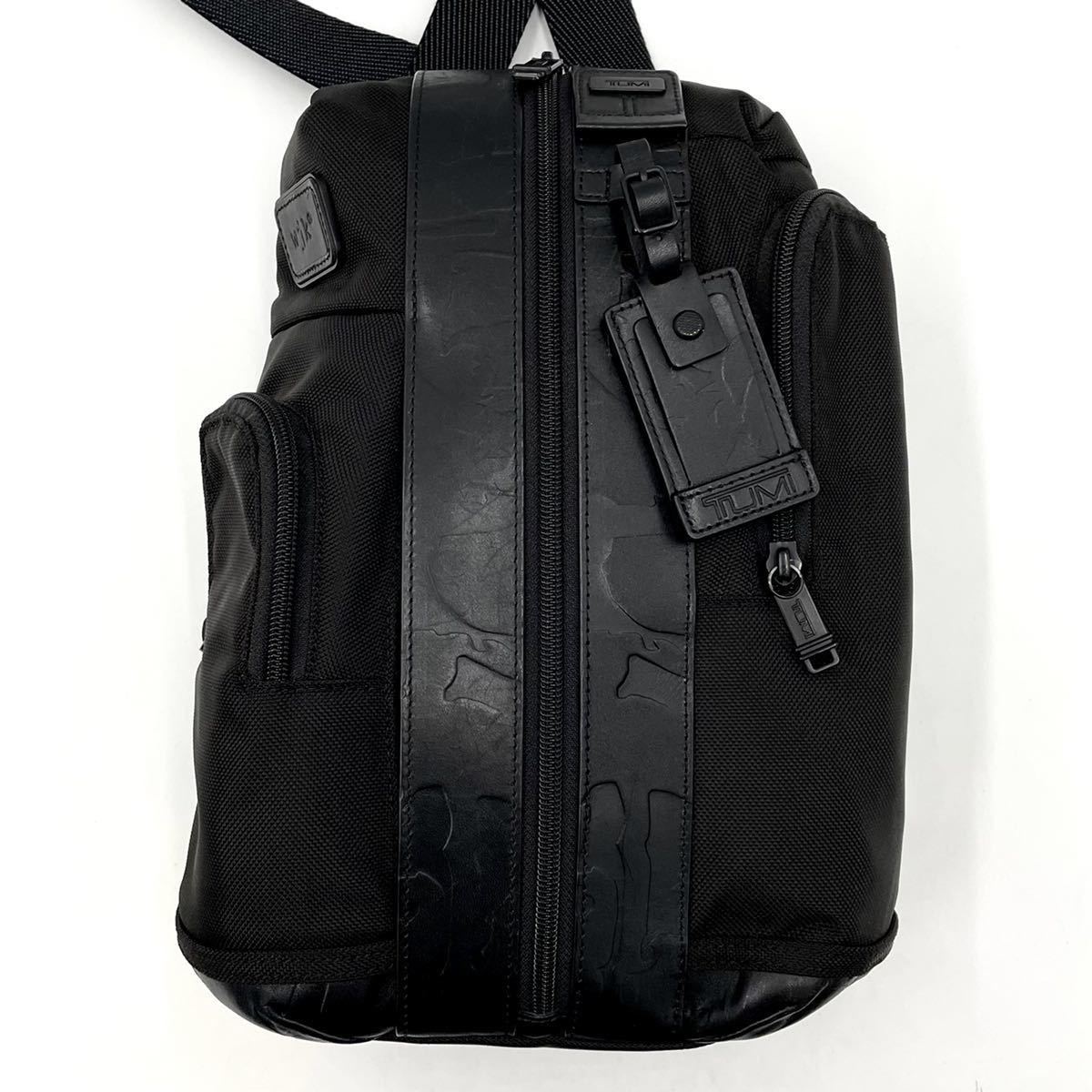 1円【極美品】TUMI トゥミ メンズ ボディバッグ ブラック ALPHA BRAVO 