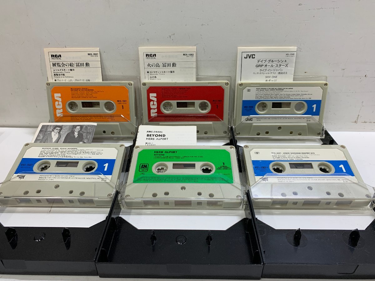 まとめて13本カセットテープ 渡辺貞夫 など ジャズ系 &frasl; ジョン