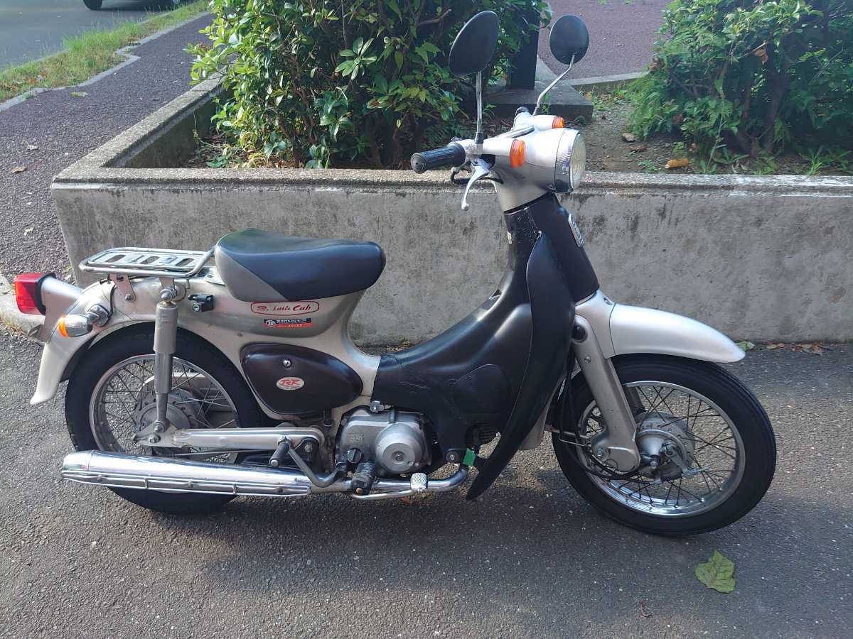 ホンダ リトルカブ c50 4速 AA01 カスタム キャブ車 キックでエンジン 
