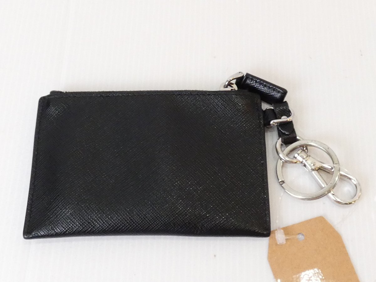 プラダ PRADA キーホルダー キーリング サフィアーノ (PRADA ポルタキ