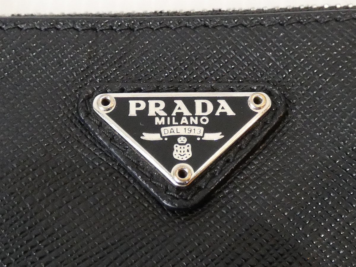 プラダ PRADA キーホルダー キーリング サフィアーノ (PRADA ポルタキ