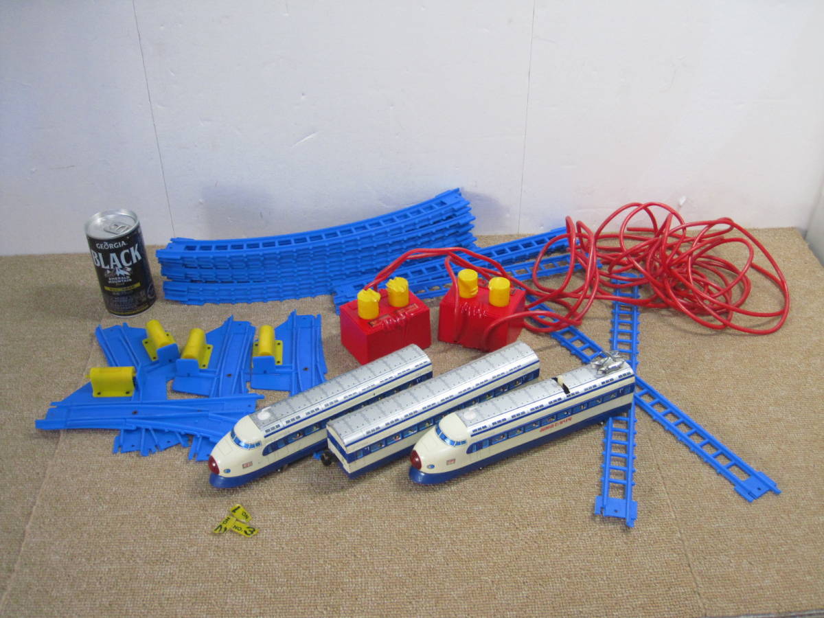 △ヨネザワ△米澤? 超特急ひかり号 A-1002 ブリキ 電車 昭和レトロ