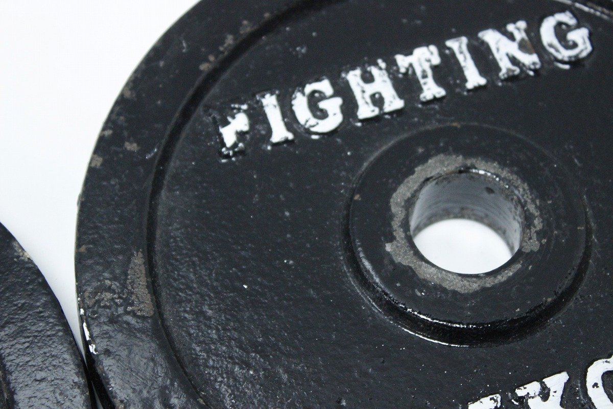 ファイティングロード　 プレートラック　他プレートなど　計55kg 28mm FIGHTINGROAD ファイティングロード ダンベル プレート総重量:55kg