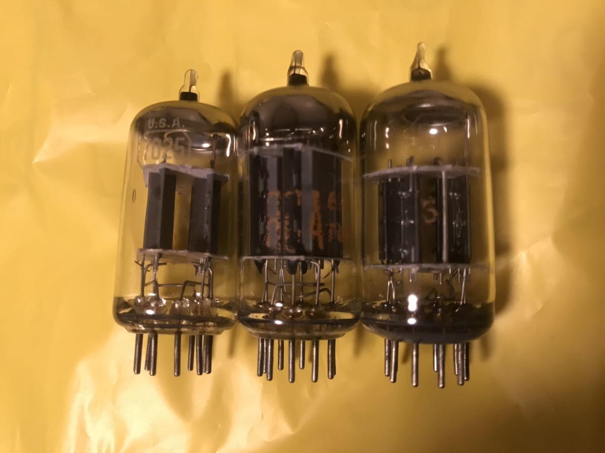 RCA 7025 12AX7 5751 プリチューブ 真空管 セット NOS RCA 12AX7 7025