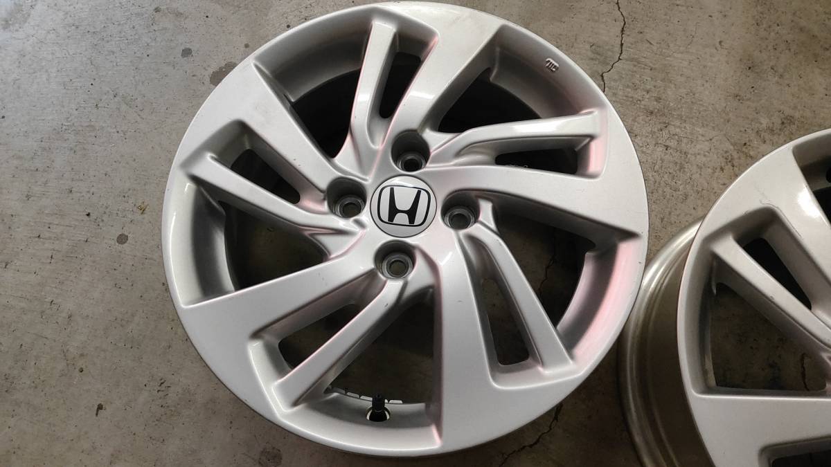 ホンダ純正ホイール 15インチ 6J＋50 4H100 エンケイ製