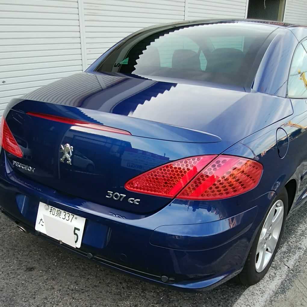 プジョー307cc 2万6千km実走 極上・屋内保管 禁煙 個人出品 車検