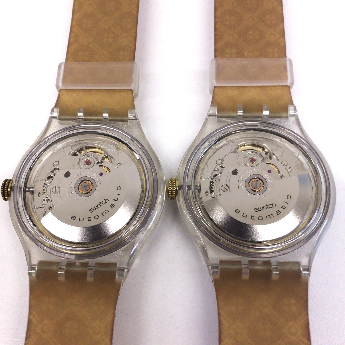○新品 SWATCH スウォッチ スイス製 自動巻き オートクォーツ クォーツ 