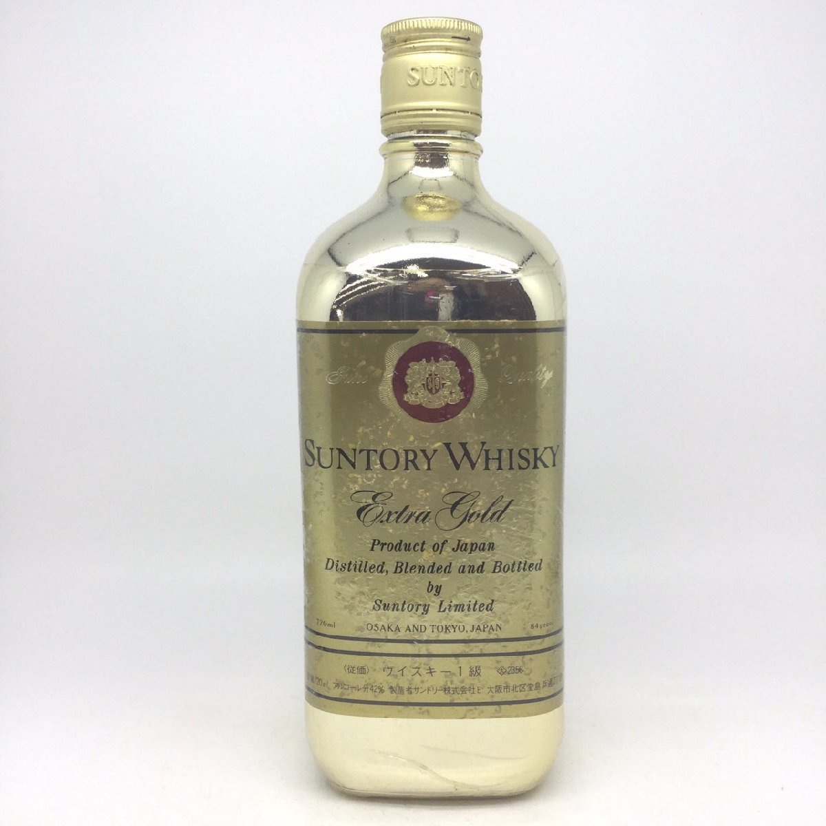 未開栓 サントリー エクストラ ゴールド ウイスキー1級 720ml 42％ 2D-10-3-129827-A