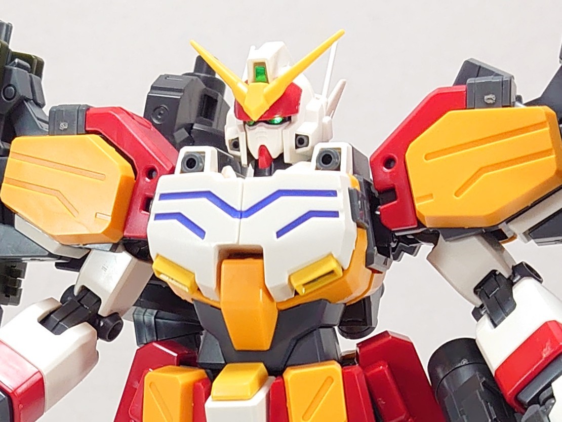 ジャンク MG ガンダム ヘビーアームズ EW イーゲル装備 素組 完成品