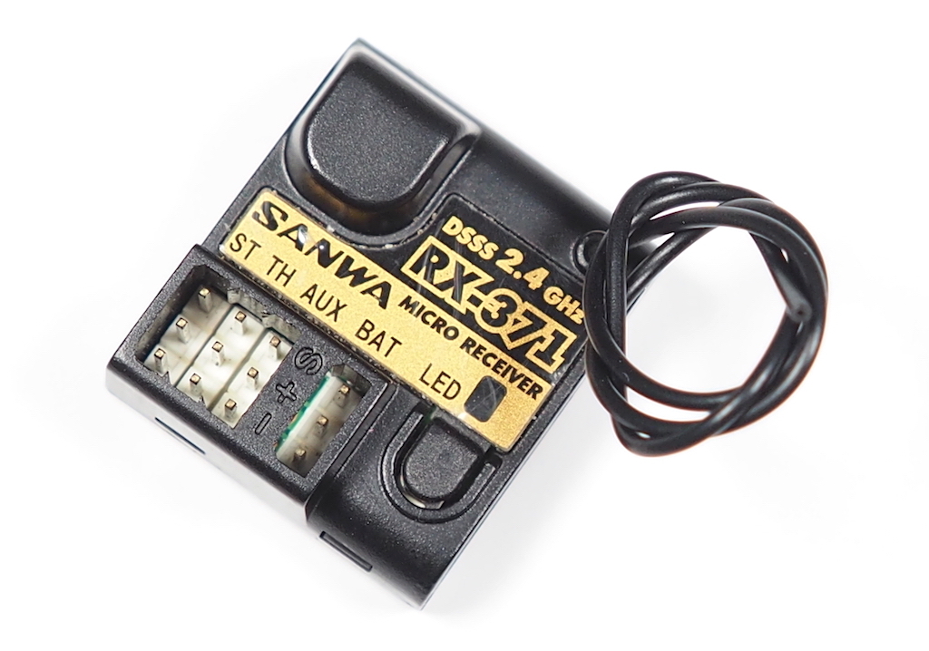 SANWA RX-371 RX-442DS 2.4GHz受信機 2個セット SANWA RX-371 RX-442DS
