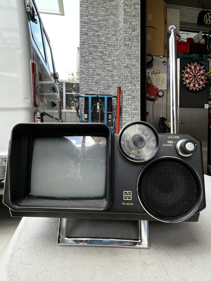 通電確認済 1979年製 National 白黒テレビ TR-4010(テレビ)｜売買され
