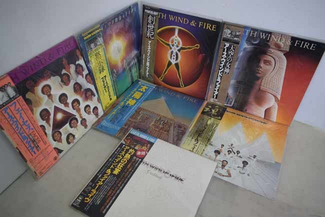 【限定セール，お得】 LP/レコード Earth Wind & Fire/ アース ウインド＆ファイヤー ライブ 天空の女神 創世記 黙示録 FACES 太陽神 魂 7枚セット(R&B、ソウル)｜売買されたオークション情報、yahooの商品情報をアー Ru0026B、ソウル