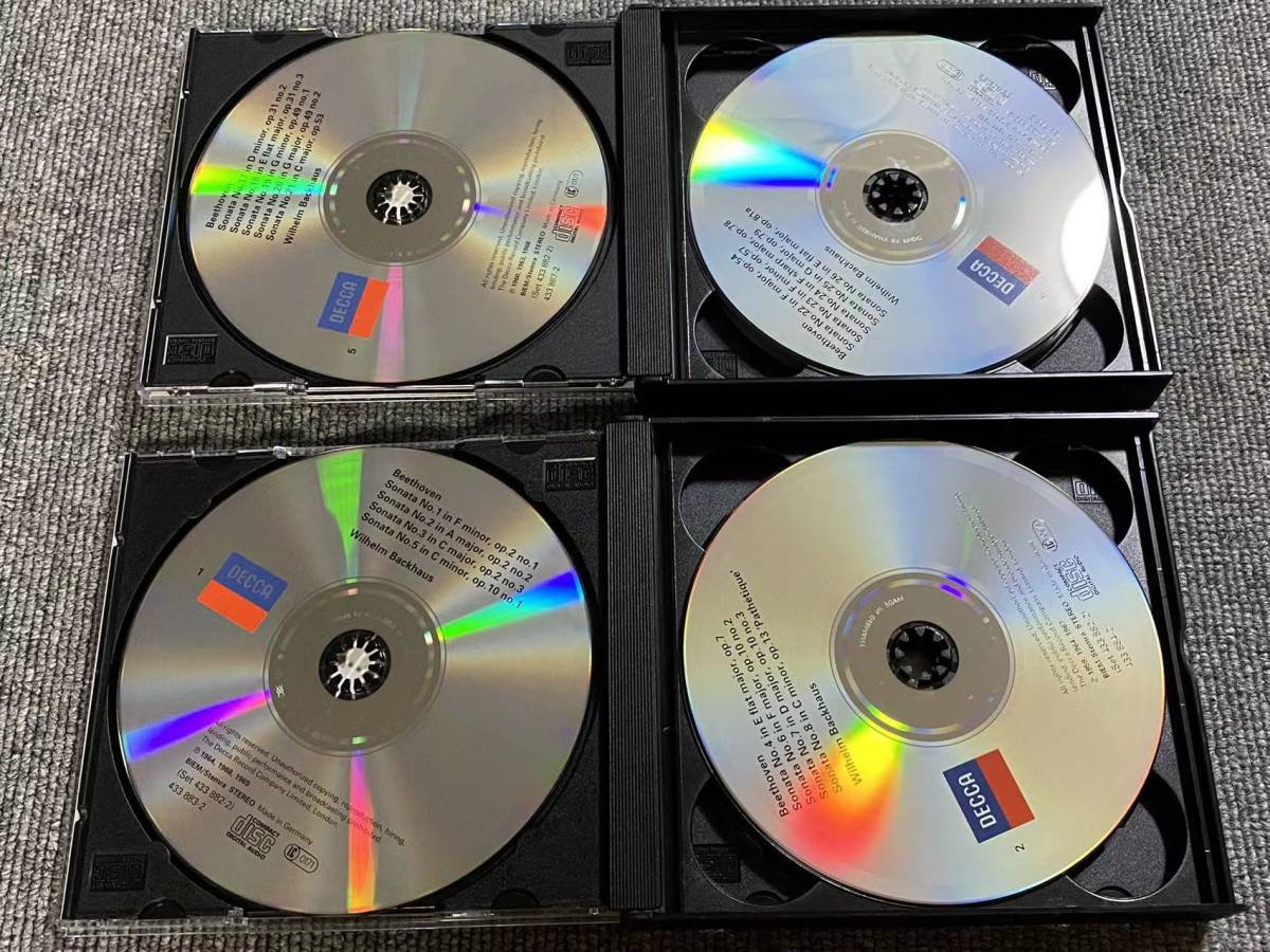 ヴィルヘルム・バックハウス大全集 (30CD) 中古】希少盤☆ロンドン 