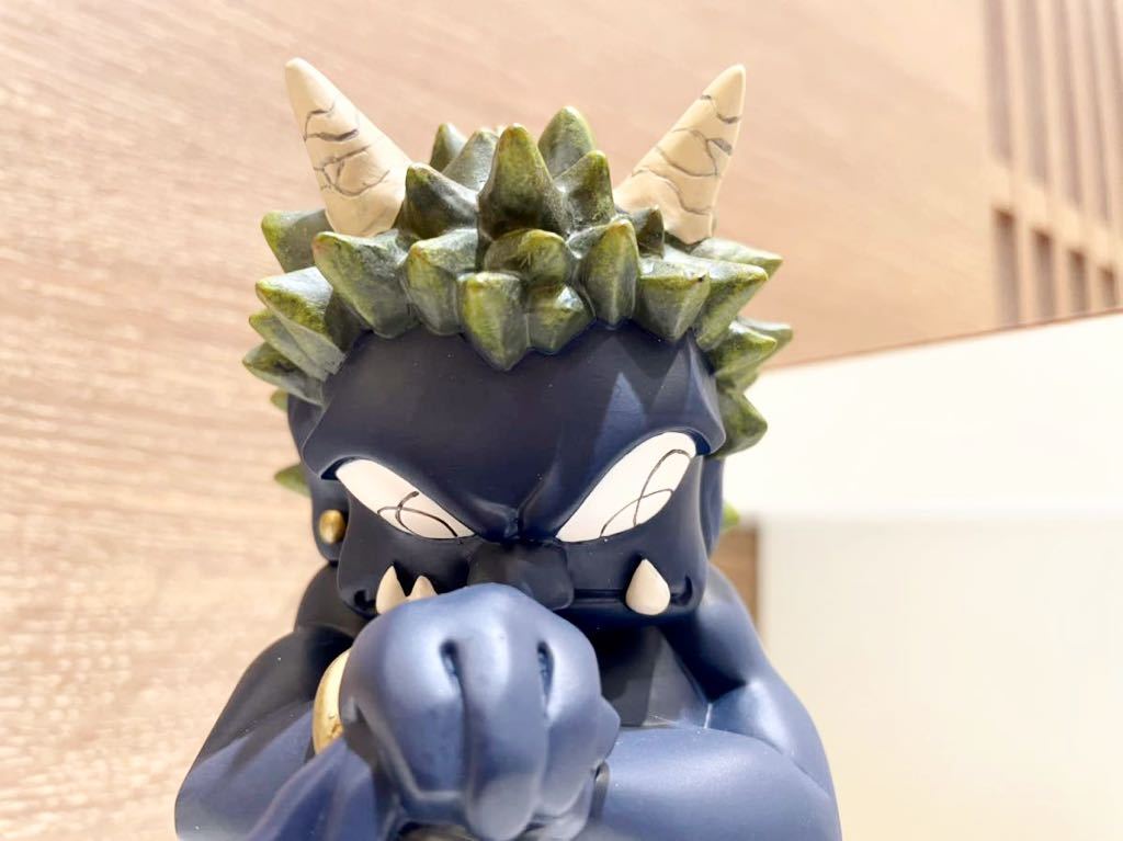 美品 青鬼 瀧下和之 Kazuyuki TAKISHITA 鬼フィギュア MOMOTARO Figure