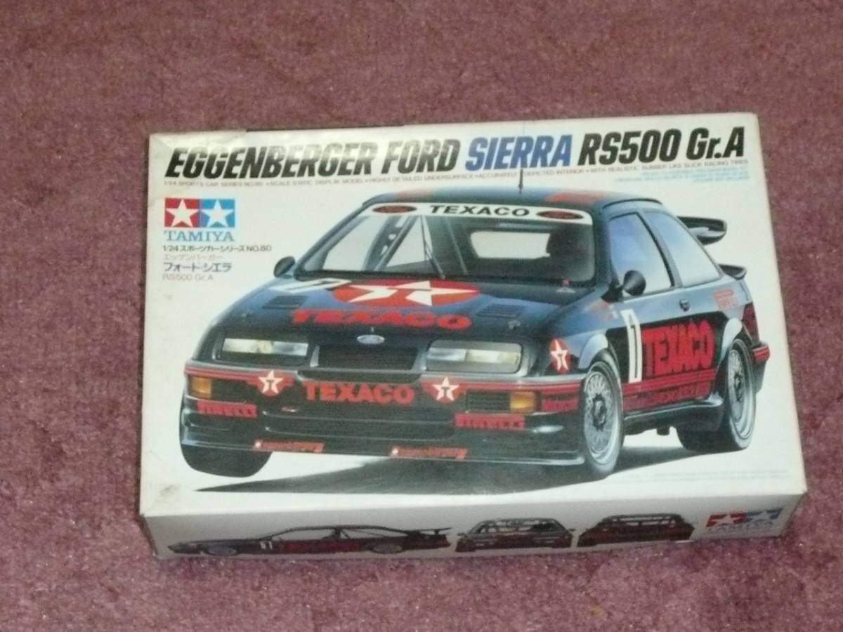 タミヤ＝フォード・シエラRS500Gr.A エッゲンバ－ガ－ 1/24 1989 