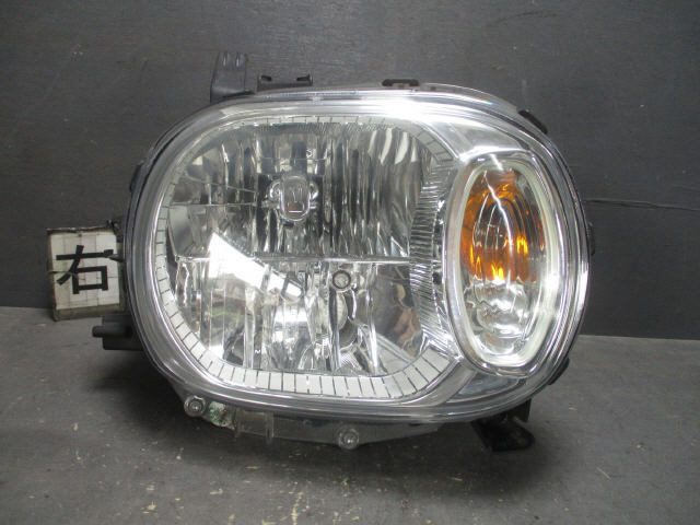 検査済】 H21年 アルトラパン CBA-HE22S 右ヘッドランプ HID
