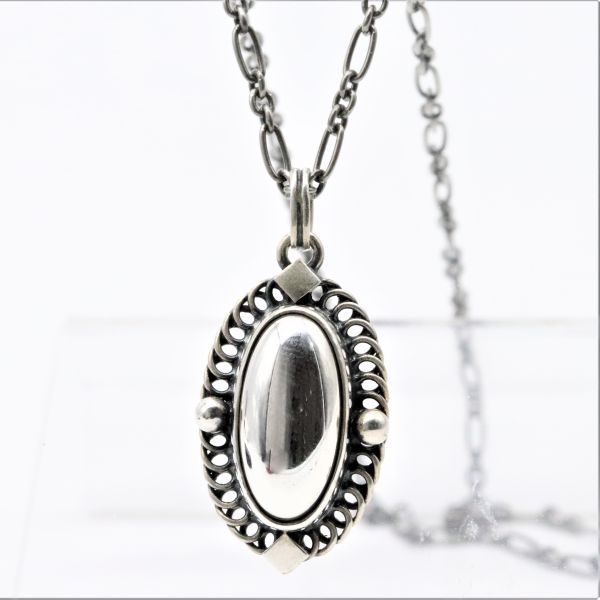 ジョージジェンセン Georg Jensen 2004 ヘリテージ ネックレス イヤー