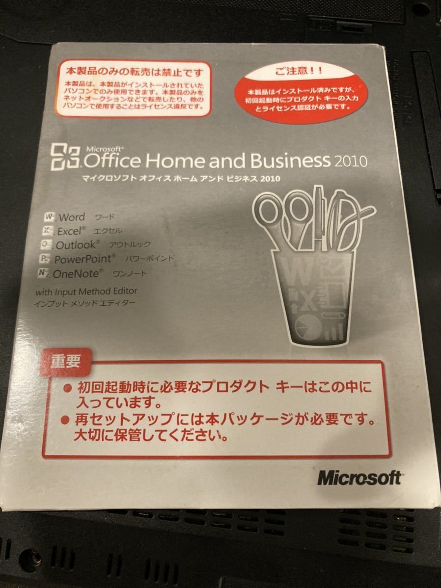 即決 Microsoft Office Home and Business 2010 DSP版★中古品★オフィス 正規 OEM