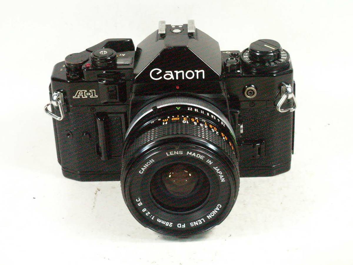キヤノン Canon AE-1 - 名機！Canon A-1 FD28mm 2.8 単焦点広角レンズ付