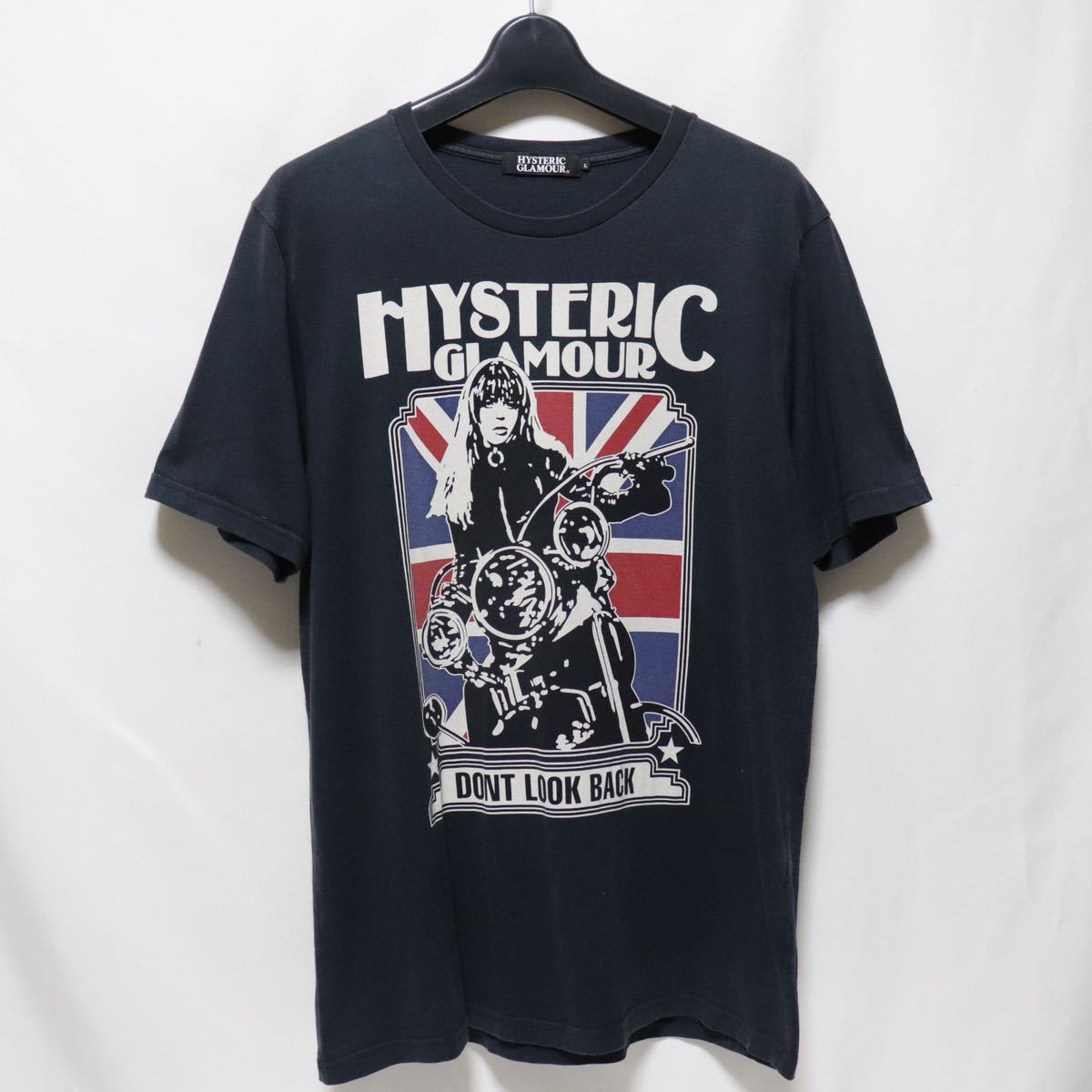 トレンド【HYSTERIC GLAMOUR】バイクガール/ロゴ 半袖 カットソー t