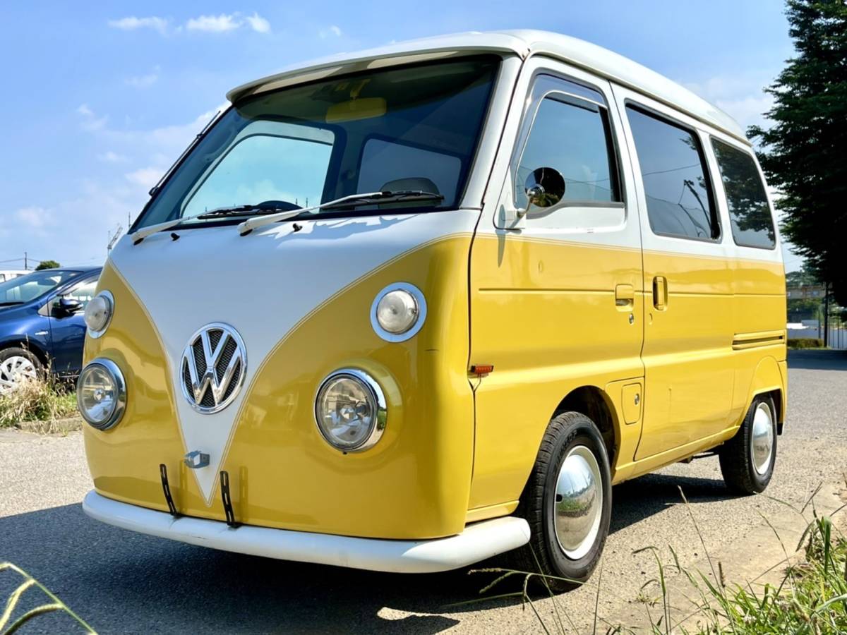 スクラム お洒落 かわいい ワーゲンバス仕様 At Ac Ps 千葉県より 移動販売車 お店の看板車などに セカンドカーに最適 スクラムバン 売買されたオークション情報 Yahooの商品情報をアーカイブ公開 オークファン Aucfan Com
