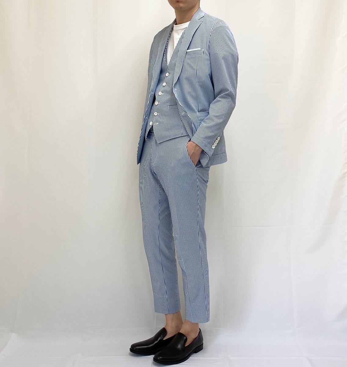DESIGNWORKS デザインワークス アバハウス ウール100% ストライプ