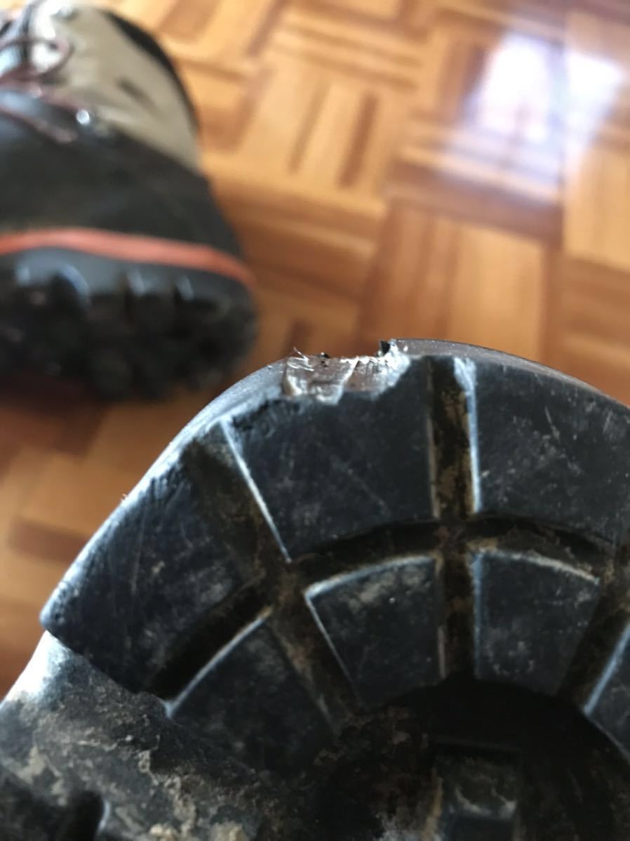 モンベル　mont-bell ブーツ　チェンソー　林業　不備あり　中古　28.5cm モンベルのプロテクションロガーブーツを履いてみた: ロガーブーツ｜モンベル 出来杉計画 － 林業を安全・快適に 小売業者