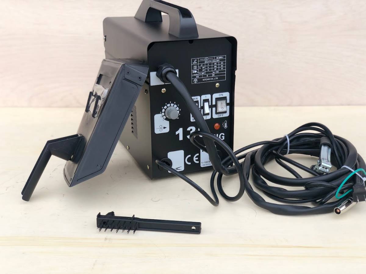 半自動溶接機 単相200v ノンガス MIG130
