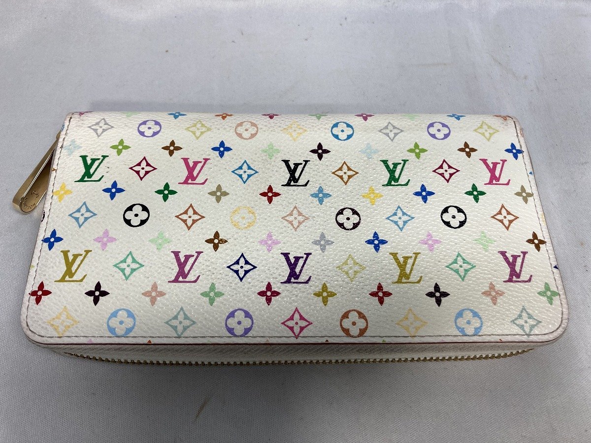 レディース Louis Vuitton マルチカラー 長財布 ジッピーウォレット