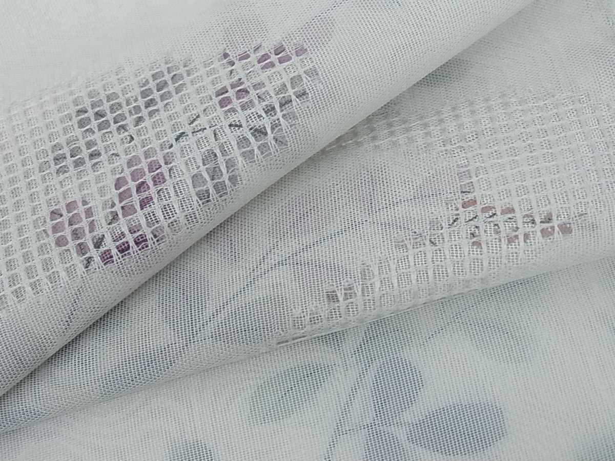 訪問着 無双 紗袷 平和屋-こころ店□訪問着 中国三大刺繍 汕頭刺繍 単 