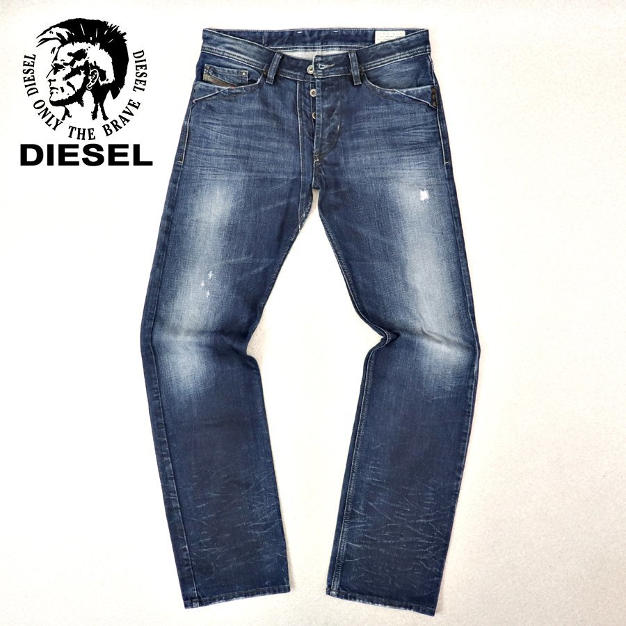 超激得，お買い得 相場価格￥38 500- 国内正規品 DIESEL ディーゼル MENNIT レギュラーストレート デニムパンツ インディゴ W30 JP:M メンズ(W30)｜売買されたオークション情報、yahooの商品情報をアーカイブ公開 - オー 男性用
