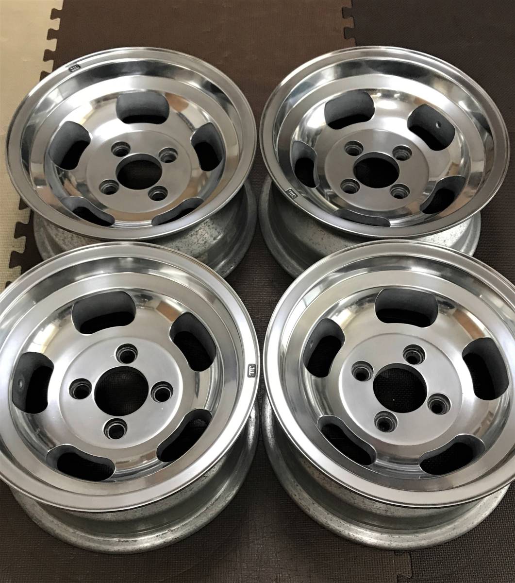 ENKEI エンケイ ディッシュ 14インチ PCD114.3 5.5J +11 4本SET 旧車