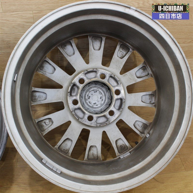 150系ランドクルーザープラド TZ-G 純正アルミホイール 19インチ×7.5 +
