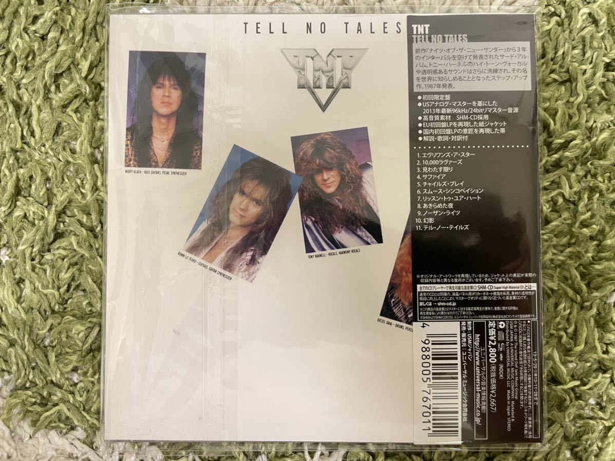 TNT Tell No Tales - : NO ⁄ | Music CD TALES 隠れた名盤！テル・ノー・