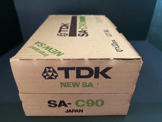TDK NEW SA-C90 (CrO2 ハイポジション) 未使用・箱入り10本パック TDK カセットテープ ハイポジション cassette TDK&frasl;SA（Precision 未使用品