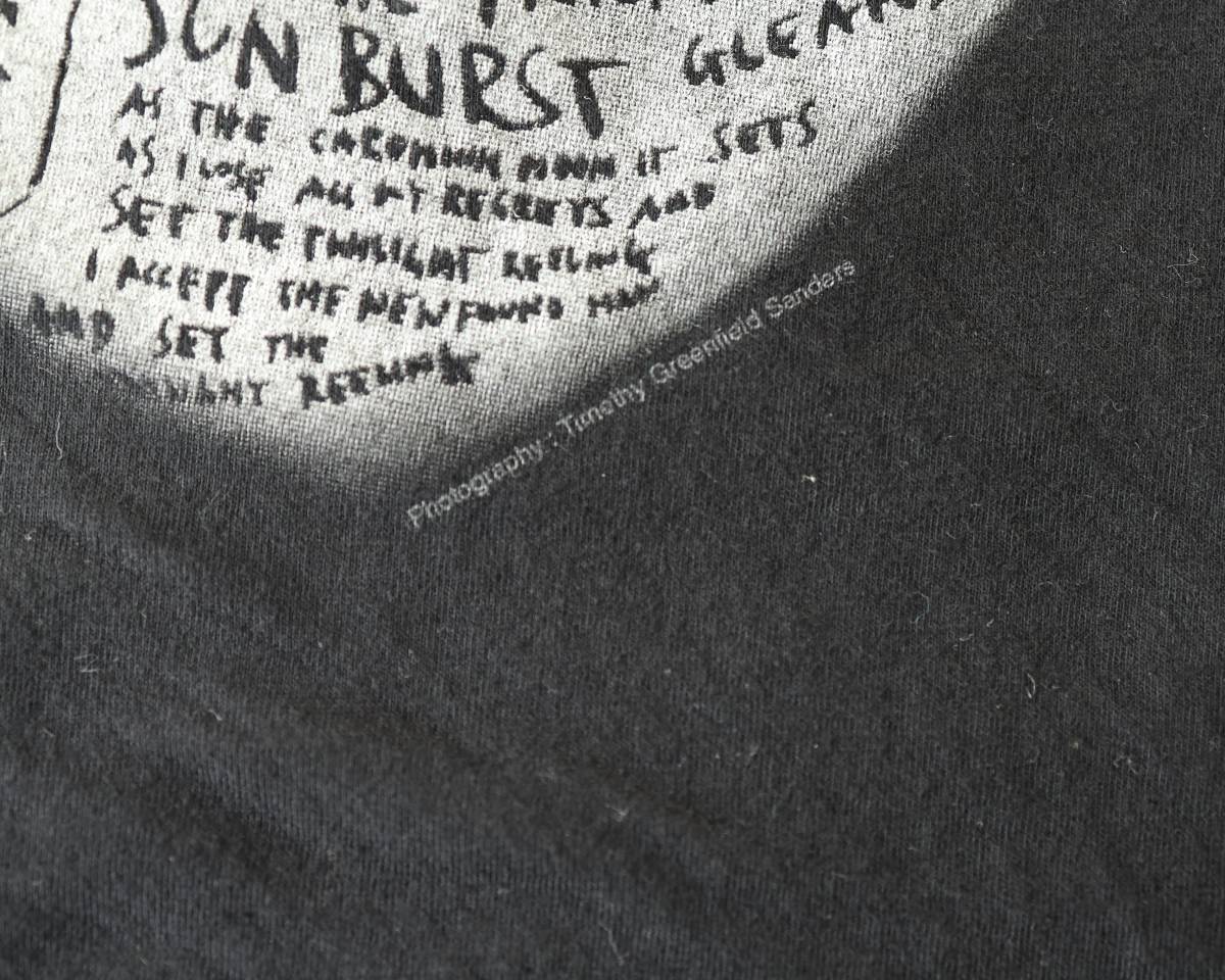 1996 Timothy Sanders撮影! Lou Reed ヴィンテージ Tシャツ Velvet 