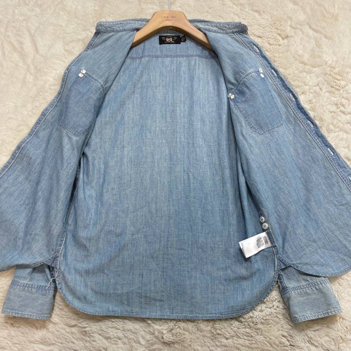 ダブルアールエル 【極上のヴィンテージ】RRL デニムシャツ Mサイズ 