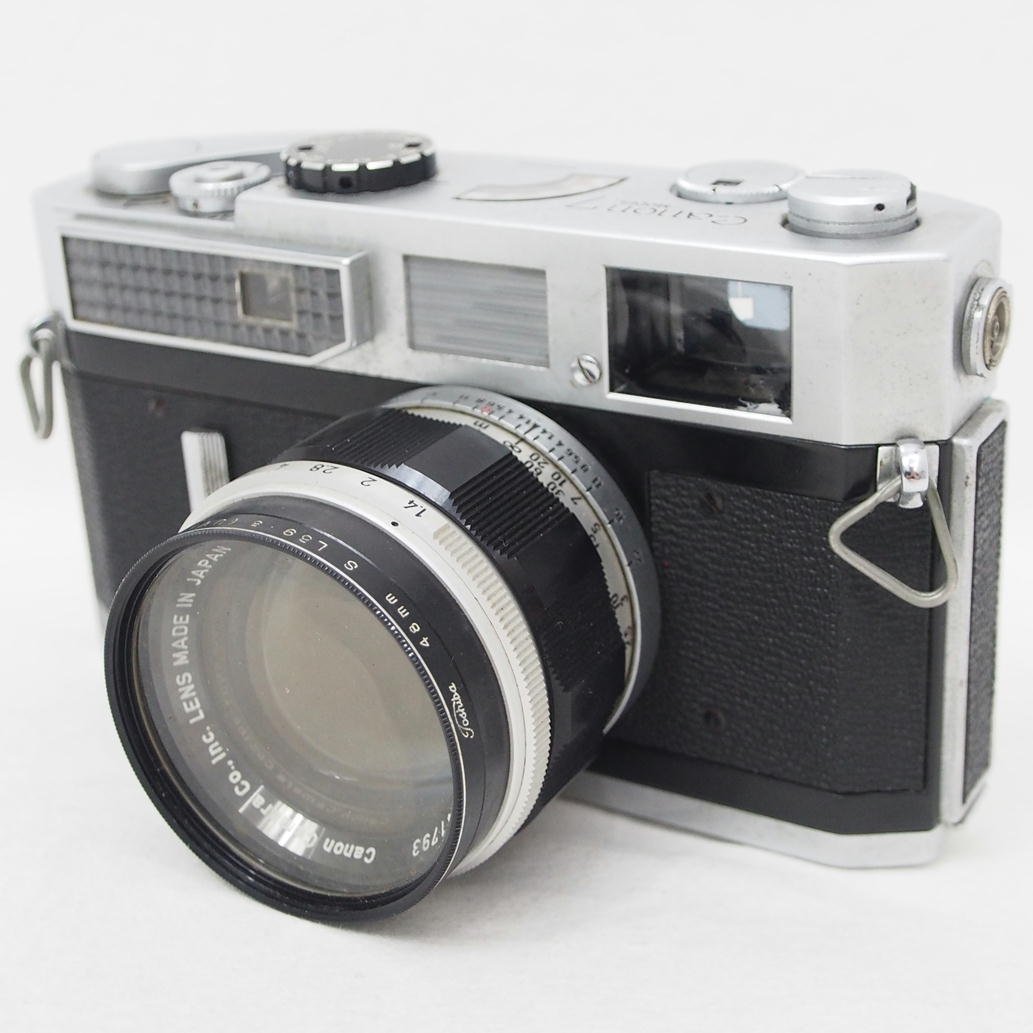 1円【ジャンク】Canon キャノン/レンジファインダー、レンズセット