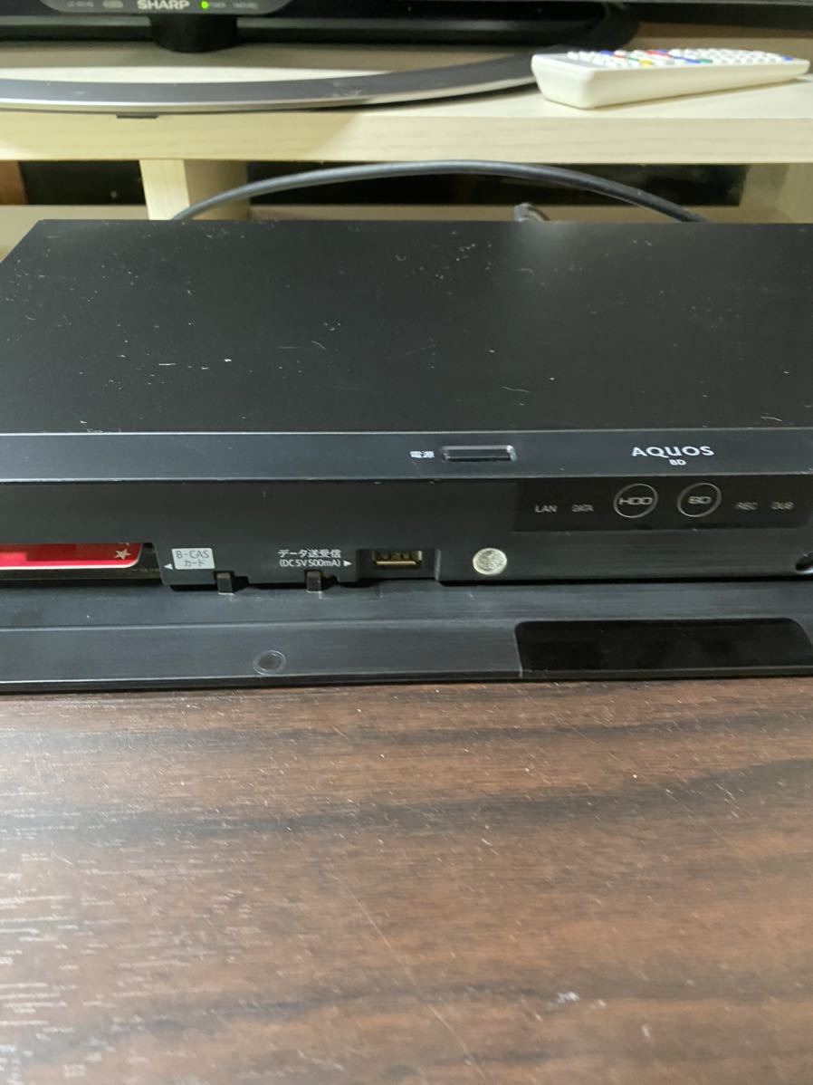 SHARP BD-NW1100 ブルーレイレコーダー 動作確認済 SHARP AQUOS