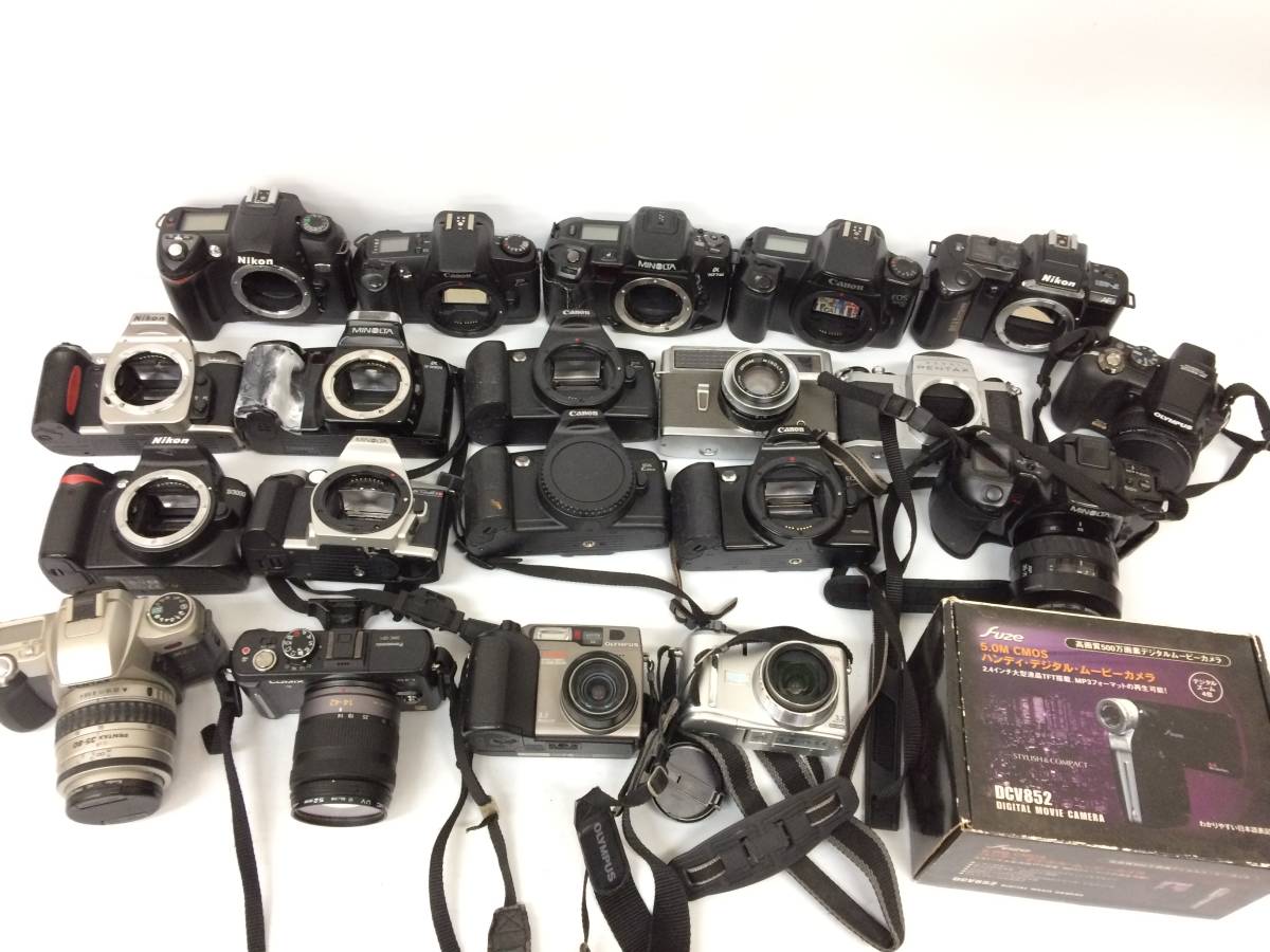 MINOLTA Canon ⁄ 9点まとめ □ジャンク□ ジャンクフィルムカメラ