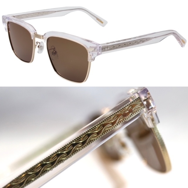 ブラウンレンズ ブラックフライ サングラス FLY THEODORE CRYSTAL-GOLD/BROWN BlackFlys FLY BLACK THEODORE FLYS（ブラックフライズ）の「BLACK FLYSFLY THEODORE(調光