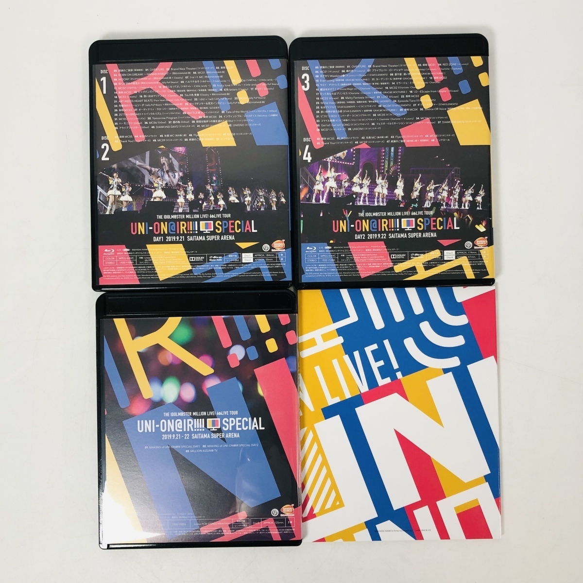 中古 完全生産限定 Blu-ray アイドルマスター ミリオンライブ! 6th 