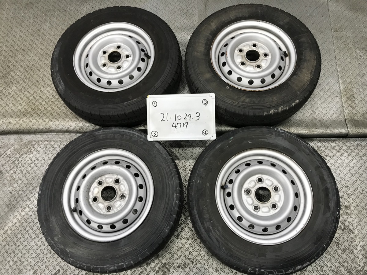 ☆S402M トヨタ タウンエース 純正 13インチ スチール ホイール 4本 5J