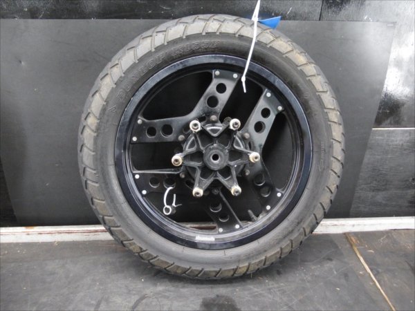 J2R4-0627 ホンダ CBX750F ボルドール フロントホイール タイヤ 
