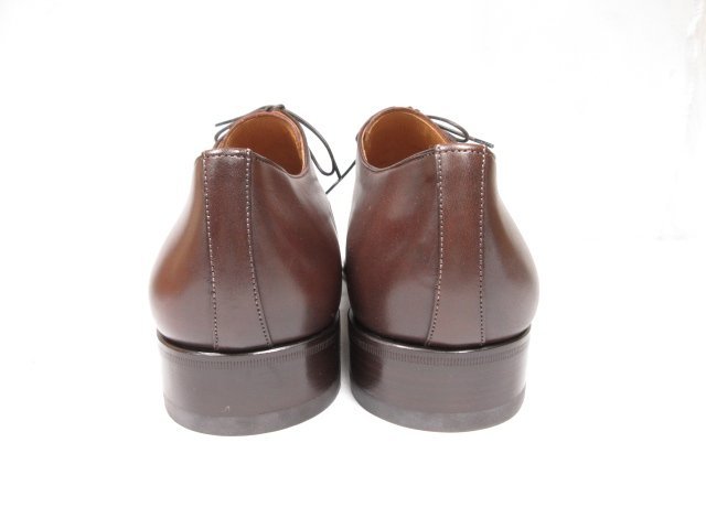送料無料，爆買い ■未使用品 【サントーニ Santoni】8489 外羽根 ドレスシューズ 紳士靴 (メンズ) size11 ブラウン 茶 イタリア製 ★8MZA0455★