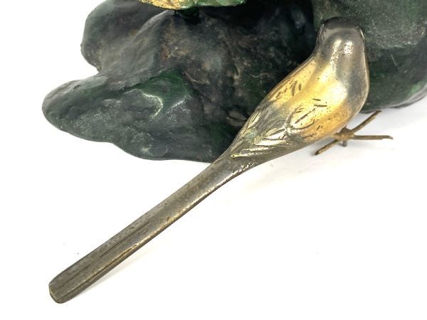 Yahoo!オークション - 「鳥 オブジェ」銅製 (金属工芸) の落札 黄銅槌