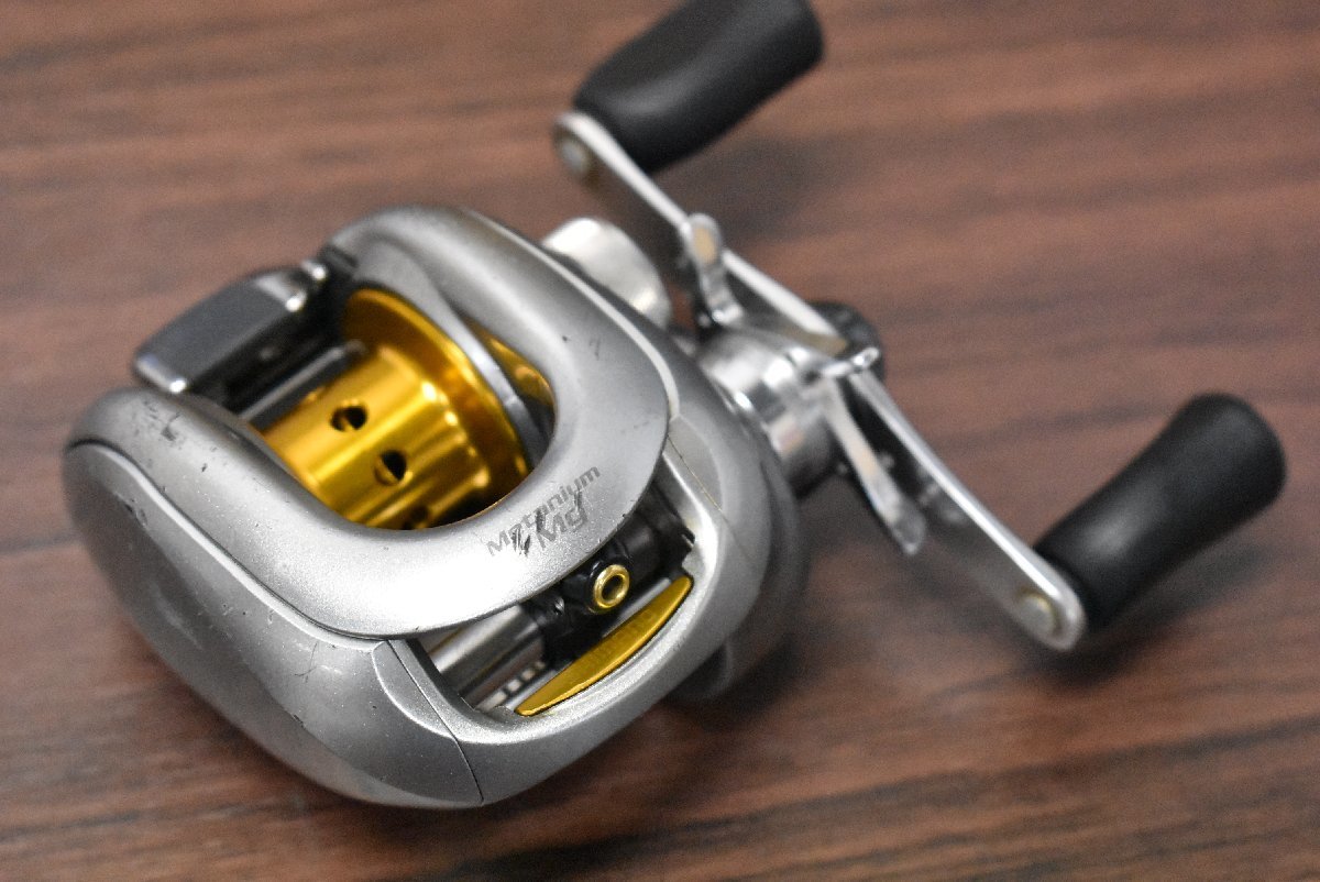 1スタ☆】シマノ メタニウム Mg 左巻き ZPI ノブ カスタム SHIMANO